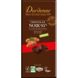 CHOCOLAT NOIR TRADITION 95 CACAO | DARDENNE | Acheter sur EtiketBio.eu