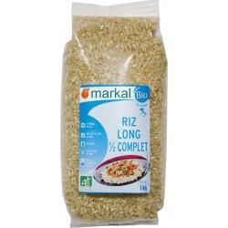 RIZ LONG 1/2 COMPLET 1KG | MARKAL | Acheter sur EtiketBio.eu