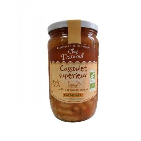 CASSOULET SUPERIEUR AU PORC 670G Danival  dans votre magasin bio en ligne Etiketbio.eu