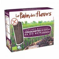 Tartines craquantes riz noir 150g Le Pain des Fleurs  dans votre magasin bio en ligne Etiketbio.eu