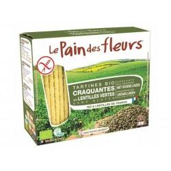 TARTINES CRAQUANTES LENTILLES VERTES 150G | LE PAIN DES FLEURS | Ac...