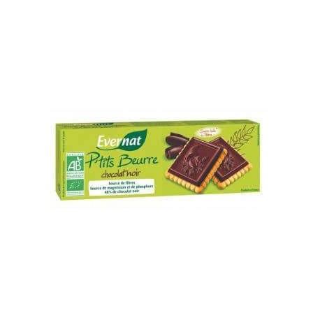 P'TITS BEURRE CHOCOLAT NOIR 150G | EVERNAT | Acheter sur EtiketBio.eu