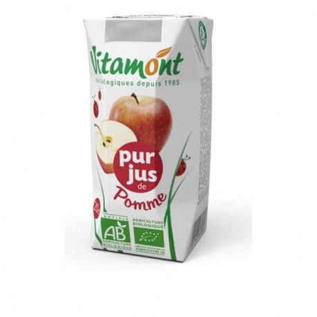 Tetra pur jus de pomme 20cl Vitamont dans votre magasin bio en ligne Etiketbio.eu Tetra pur jus de pomme 20cl Vitamont dans votre magasin bio en ligne Etiketbio.eu
