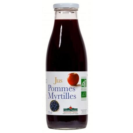 JUS POMME MYRTILLE 75CL JUS POMME MYRTILLE 75CL