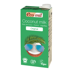 Lait coco au sirop d'agave 1l Ecomil  dans votre magasin bio en ligne Etiketbio.eu