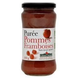 PUREE POMME FRAMBOISE SANS SUCRE 360G | COTEAUX NANTAIS | Acheter s...