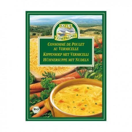 Potages poulets vermicelles 40gr Natur Compagnie dans votre magasin bio en ligne Etiketbio.eu Potages poulets vermicelles 40gr Natur Compagnie dans votre magasin bio en ligne Etiketbio.eu