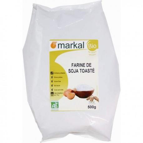 Farine de soja toastée bio - Markal