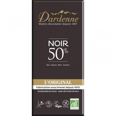 TABLETTE CHOCOLAT NOIR SUCRE 50% CACAO S | DARDENNE | Acheter sur E...