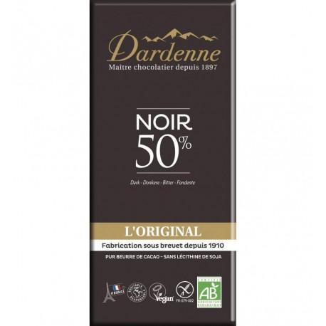 TABLETTE CHOCOLAT NOIR SUCRE 50% CACAO S DARDENNE dans votre magasin bio en ligne Etiketbio.eu TABLETTE CHOCOLAT NOIR SUCRE 50% CACAO S DARDENNE dans votre magasin bio en ligne Etiketbio.eu