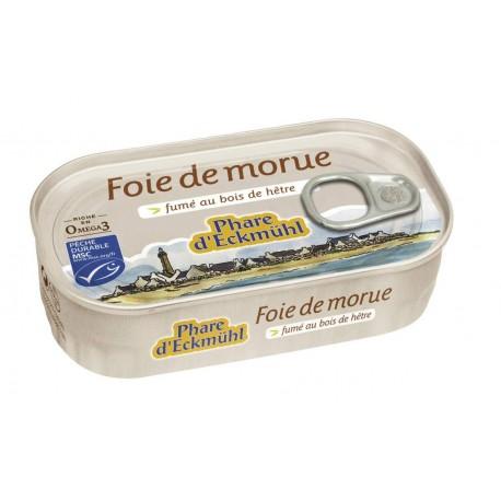 FOIE DE MORUE FUME AU BOIS DE HETRE 121G FOIE DE MORUE FUME AU BOIS DE HETRE 121G