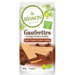GAUFRETTES CHOCOLAT (190G) BISSON Bisson  dans votre magasin bio en ligne Etiketbio.eu