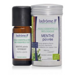 He menthe poivree bio 10ml Ladrôme dans votre magasin bio en ligne Etiketbio.eu