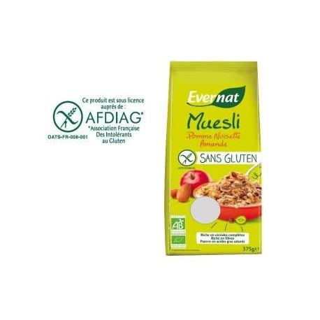 MUESLI POMME AMANDE NOISETTE SS GLUT. 37 MUESLI POMME AMANDE NOISETTE SS GLUT. 37
