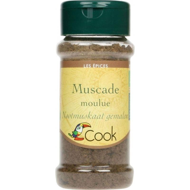 NOIX DE MUSCADE MOULUE 35G COOK Acheter sur EtiketBio.eu