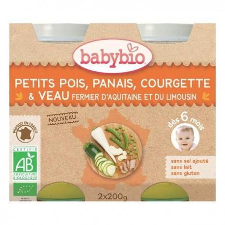 Petit Pot Bébé Bio 8 Mois - Crème de panais aux poireaux