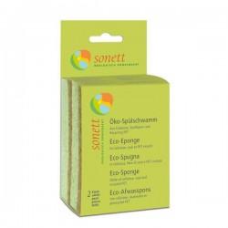 Eco eponge x2 Sonett  dans votre magasin bio en ligne Etiketbio.eu