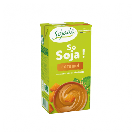 DESSERT AU SOJA CARAMEL UHT AROME BIO 53 | SOJADE | Acheter sur Eti...