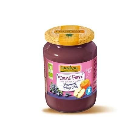 Dani pom myrtille 700g Danival  dans votre magasin bio en ligne Etiketbio.eu