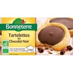 Tartelettes chocolat noir bio 125g Bonneterre Bonneterre  dans votre magasin bio en ligne Etiketbio.eu