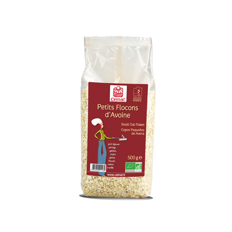 FLOCONS D'AVOINE PETITS 500G CELNAT dans votre magasin bio en ligne Etiketbio.eu FLOCONS D'AVOINE PETITS 500G CELNAT dans votre magasin bio en ligne Etiketbio.eu