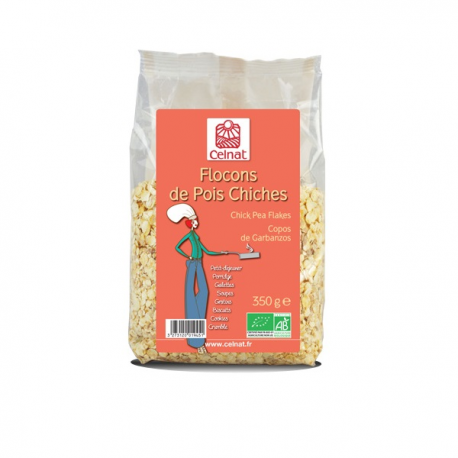 FLOCONS DE POIS CHICHE 350G CELNAT dans votre magasin bio en ligne Etiketbio.eu FLOCONS DE POIS CHICHE 350G CELNAT dans votre magasin bio en ligne Etiketbio.eu
