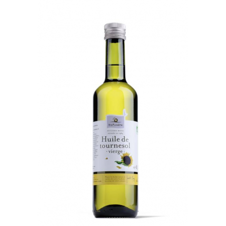 Huile de tournesol vierge 500ml Bio Planète  dans votre magasin bio en ligne Etiketbio.eu