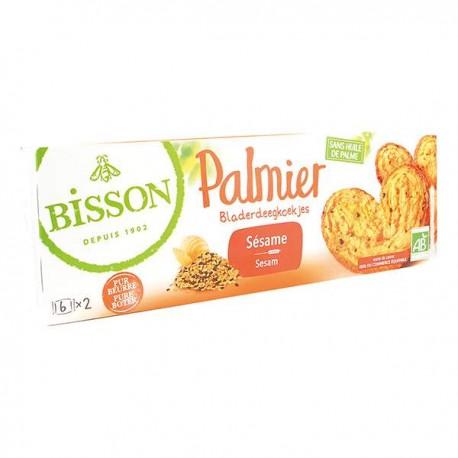 Palmiers sesame 100g Bisson  dans votre magasin bio en ligne Etiketbio.eu