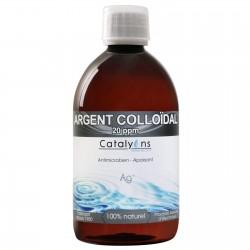 Argent colloidal 20ppm 500ml Catalyons  dans votre magasin bio en ligne Etiketbio.eu
