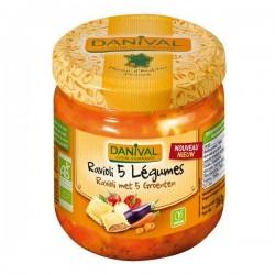 RAVIOLIS 5 LEGUMES 360G | DANIVAL | Acheter sur EtiketBio.eu