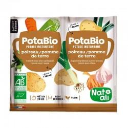 Potabio poireau pomme de terre 2x8.5g Natali dans votre magasin bio en ligne Etiketbio.eu
