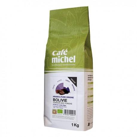 CAFE BOLIVIE GRAINS 1 KG | CAFE MICHEL | Acheter sur EtiketBio.eu