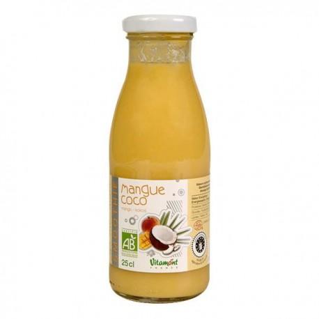 Smoothie mangue coco 25cl Vitamont dans votre magasin bio en ligne Etiketbio.eu Smoothie mangue coco 25cl Vitamont dans votre magasin bio en ligne Etiketbio.eu