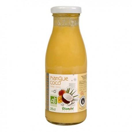 SMOOTHIE MANGUE COCO 25CL | VITAMONT | Acheter sur EtiketBio.eu