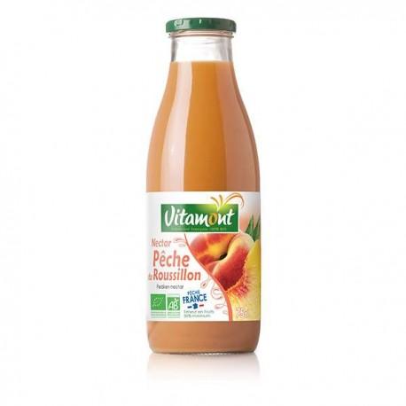 Nectar de peche du roussillon 75cl Vitamont  dans votre magasin bio en ligne Etiketbio.eu