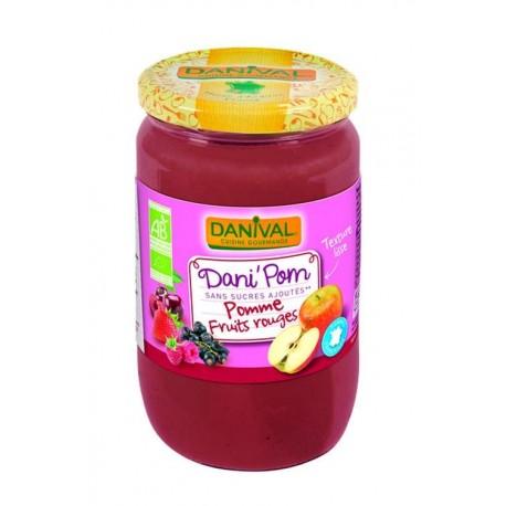 DANI POM POMME FRUITS ROUGES 700G | DANIVAL | Acheter sur EtiketBio.eu