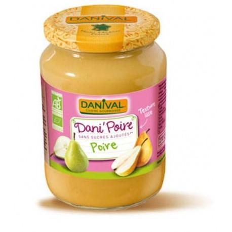 Dani'pom 100% poire 700g Danival  dans votre magasin bio en ligne Etiketbio.eu