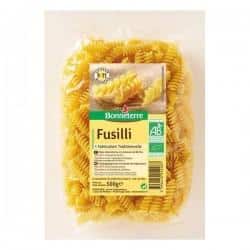 FUSILLI (TORSADE) BLANCHE 500G Bonneterre  dans votre magasin bio en ligne Etiketbio.eu