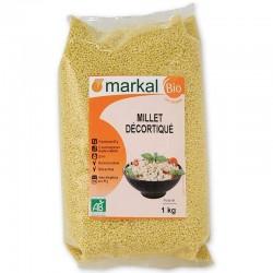 MILLET DECORTIQUE 1KG MARKAL dans votre magasin bio en ligne Etiketbio.eu