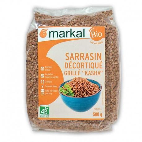 SARRASIN DECORTIQUE GRILLE KASHA 500G | MARKAL | Acheter sur Etiket...
