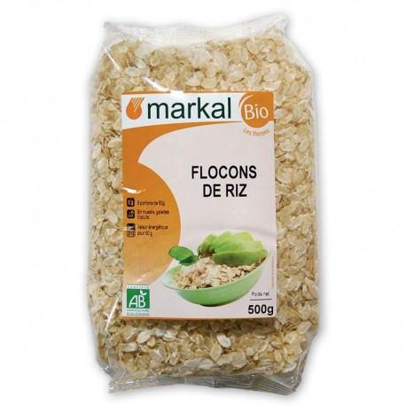 FLOCONS DE RIZ 500G | MARKAL | Acheter sur EtiketBio.eu