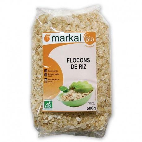 FLOCONS DE RIZ 500G MARKAL dans votre magasin bio en ligne Etiketbio.eu FLOCONS DE RIZ 500G MARKAL dans votre magasin bio en ligne Etiketbio.eu