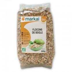FLOCONS DE SEIGLE 500G | MARKAL | Acheter sur EtiketBio.eu