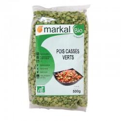 POIS CASSES VERTS 500G | MARKAL | Acheter sur EtiketBio.eu