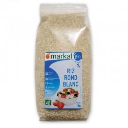 Riz rond blanc italie kg Markal  dans votre magasin bio en ligne Etiketbio.eu