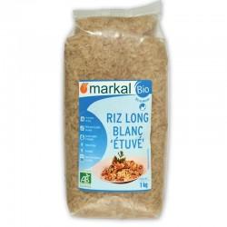 Riz long blanc etuve 1kg Markal  dans votre magasin bio en ligne Etiketbio.eu