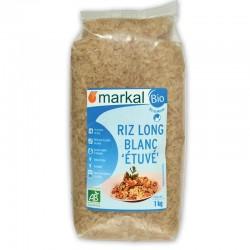 RIZ LONG BLANC ETUVE 1KG | MARKAL | Acheter sur EtiketBio.eu