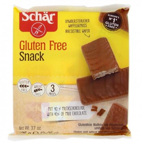 Snack barre fourree noisette SCHAR  dans votre magasin bio en ligne Etiketbio.eu