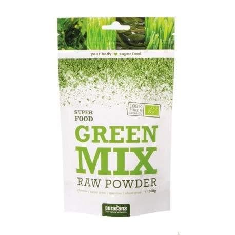 Green Mix bio Purasana 200g Purasana  dans votre magasin bio en ligne Etiketbio.eu