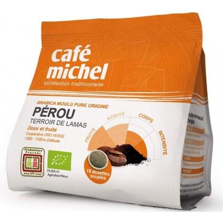 DOSETTES PEROU 125G | CAFE MICHEL | Acheter sur EtiketBio.eu